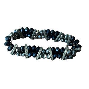 Crystal Bead Stretch Bracelet